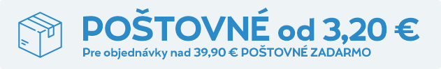 Poštovné od 3,20 EUR pre obyčajné zásielky - banner